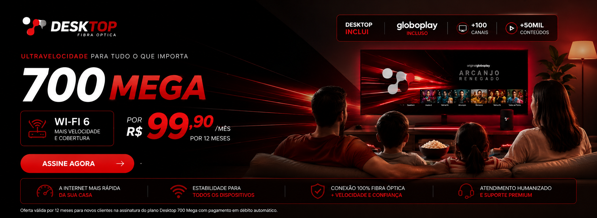 Desktop Fibra - Oferta Especial
